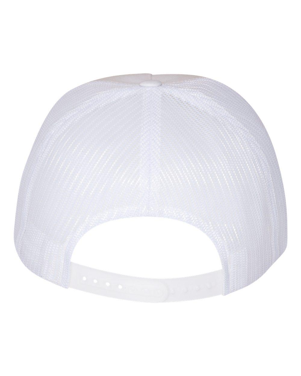 6006 Yupoong - Five-Panel Classic Trucker Cap - Back Image