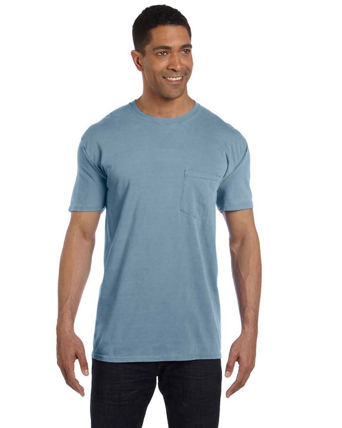 6030 Comfort Colors 100% Cotton Garment-Dyed Pocket T-Shirt