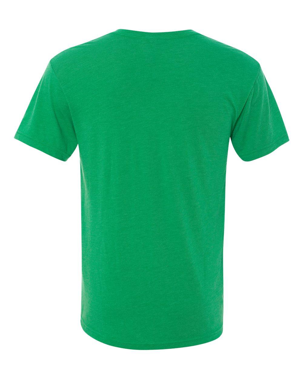 6040 Next Level Triblend Short Sleeve V - Back Image