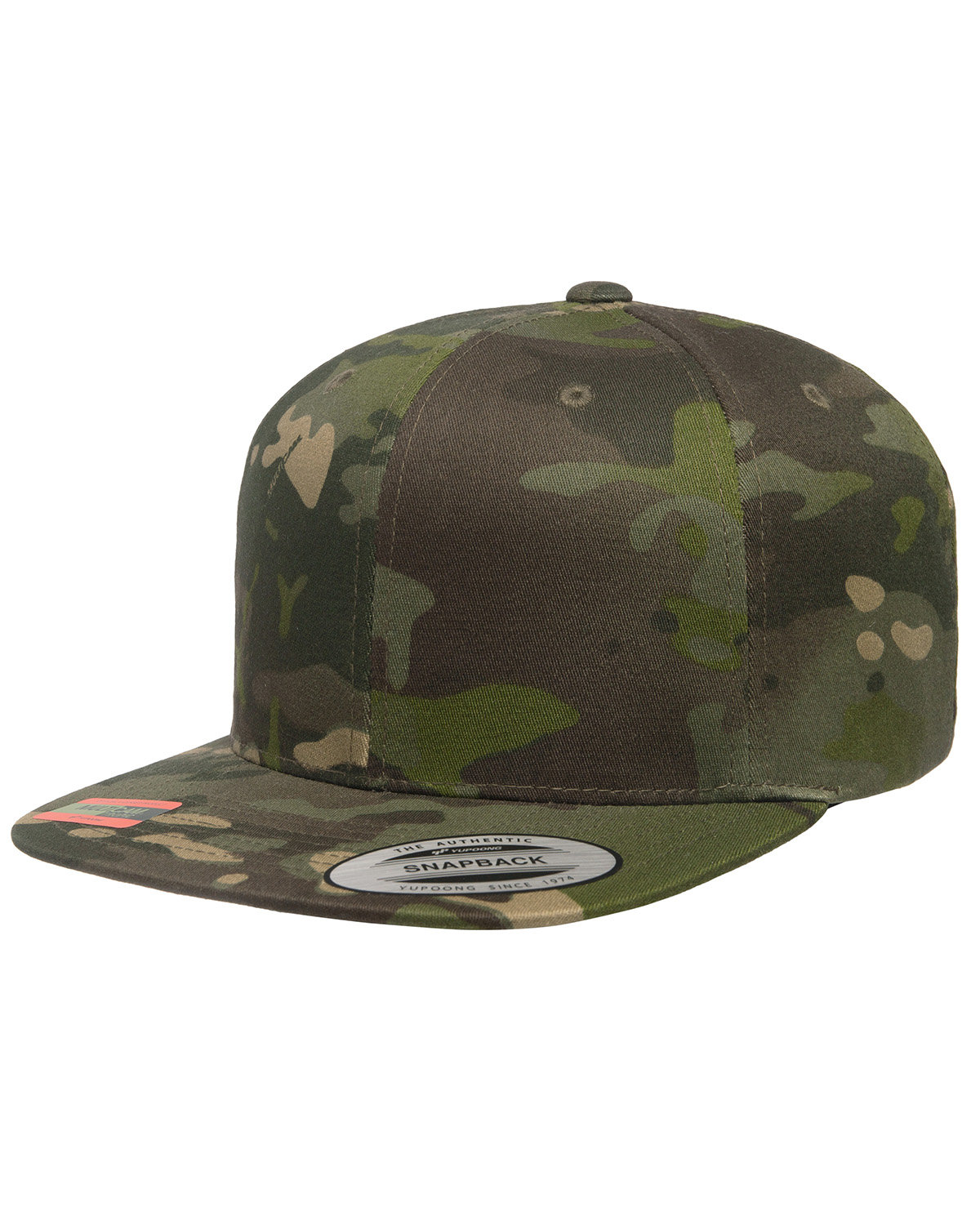 6089MC Yupoong Classic Multicam Snapback Zoom Image