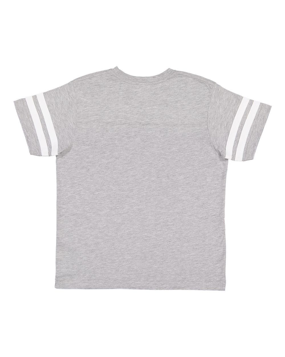 6137 LAT Youth Football Fine Jersey Tee - Back Image