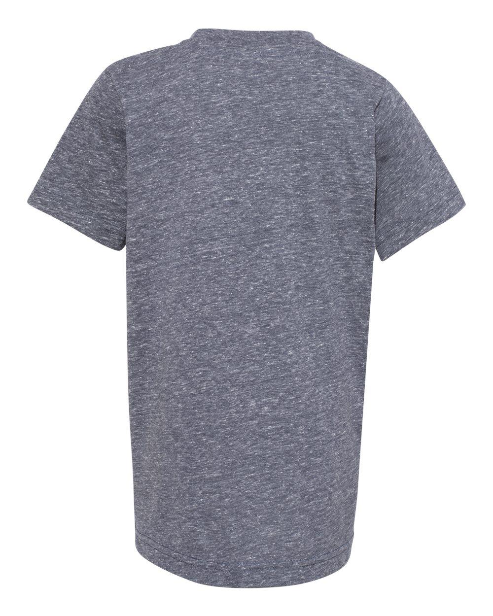 6191 LAT Youth Harborside Mélange T-Shirt 6191 LAT Youth Harborside Mélange T-Shirt - Back Image