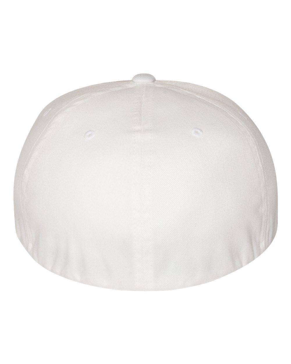 6297F Flexfit Pro-Baseball On Field Flat Bill Cap - Back Image