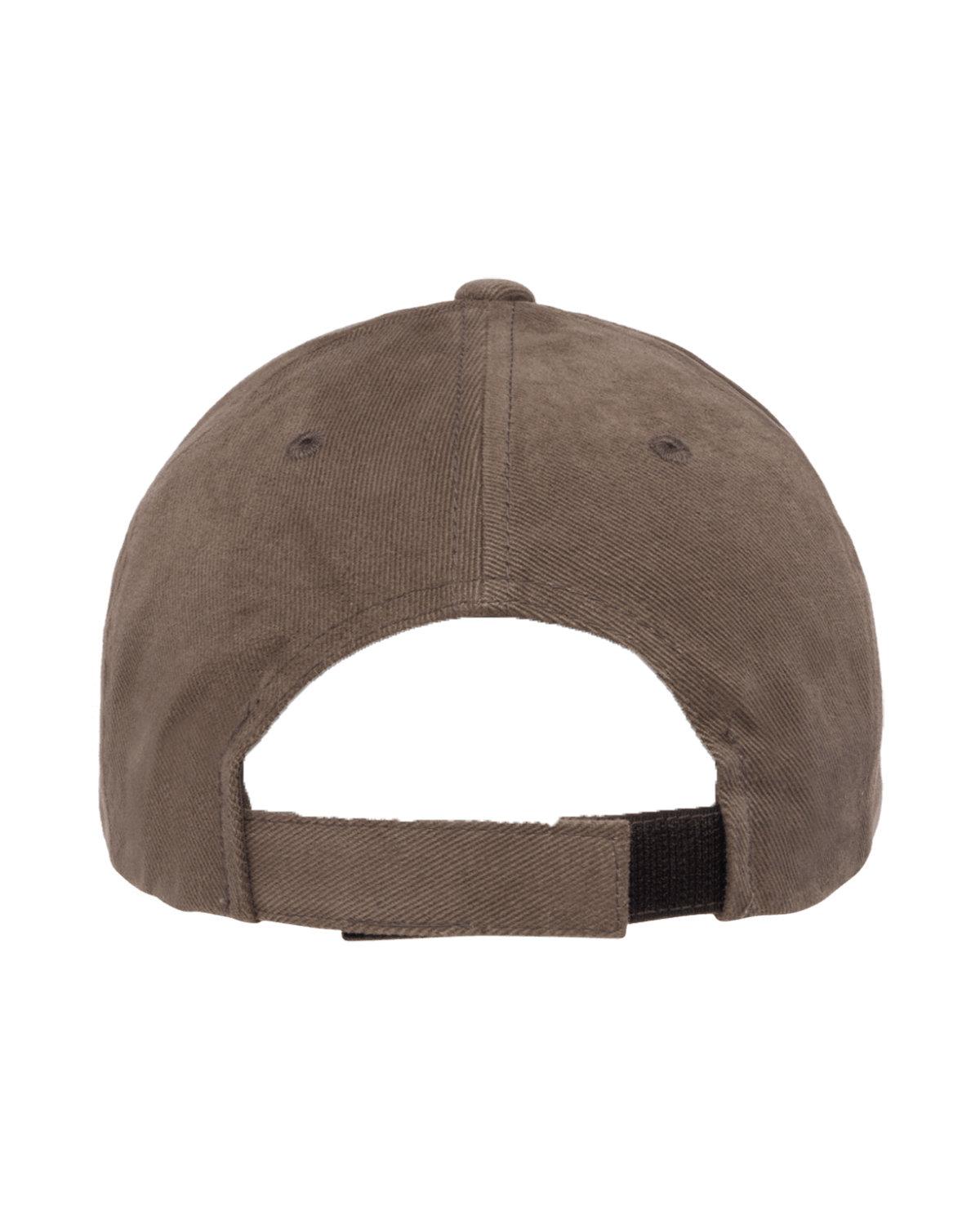6363V Yupoong Adult Brushed Cotton Twill Mid-Profile Cap 6363V Yupoong Adult Brushed Cotton Twill Mid-Profile Cap - Back Image