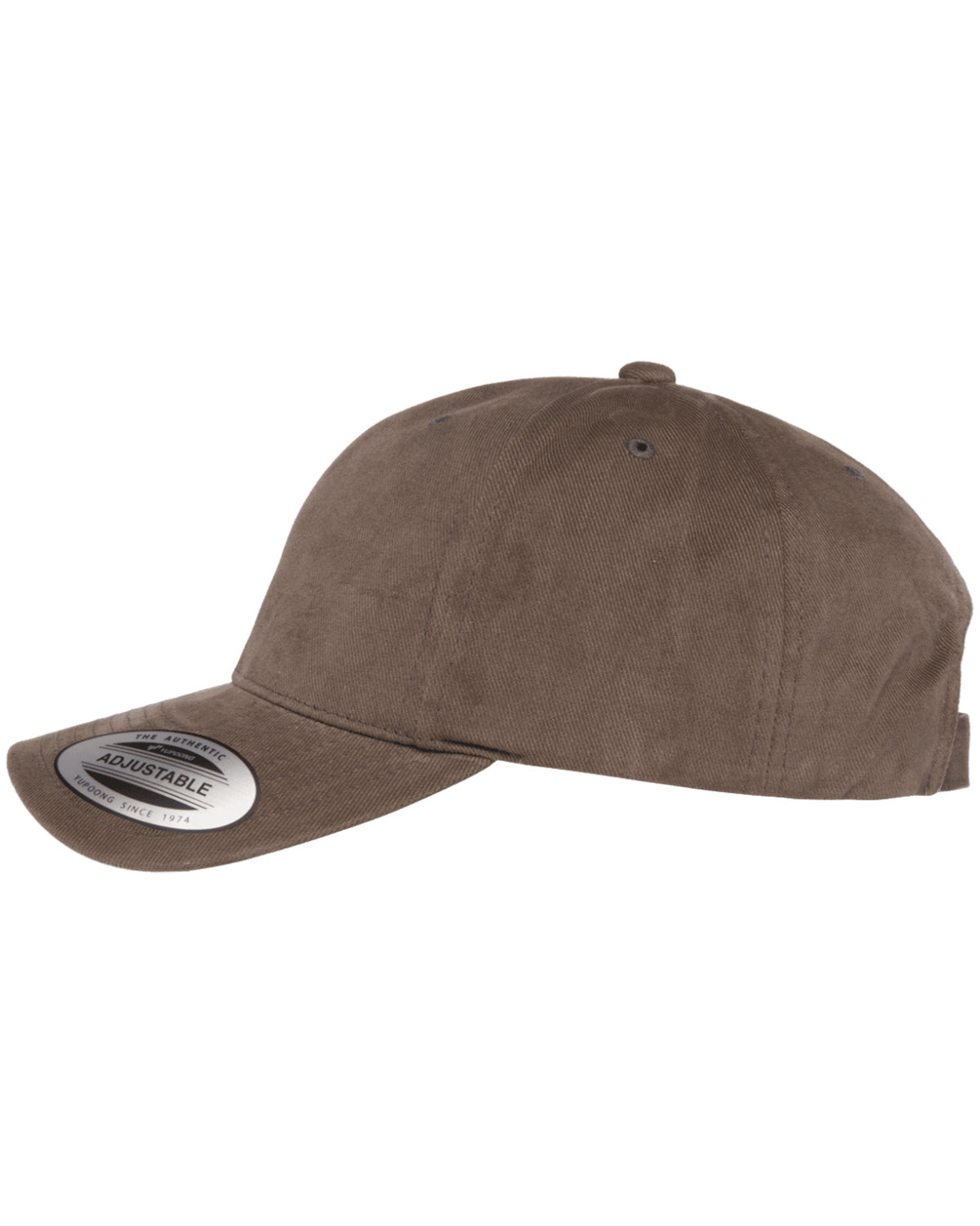 6363V Yupoong Adult Brushed Cotton Twill Mid-Profile Cap 6363V Yupoong Adult Brushed Cotton Twill Mid-Profile Cap - Siide Image