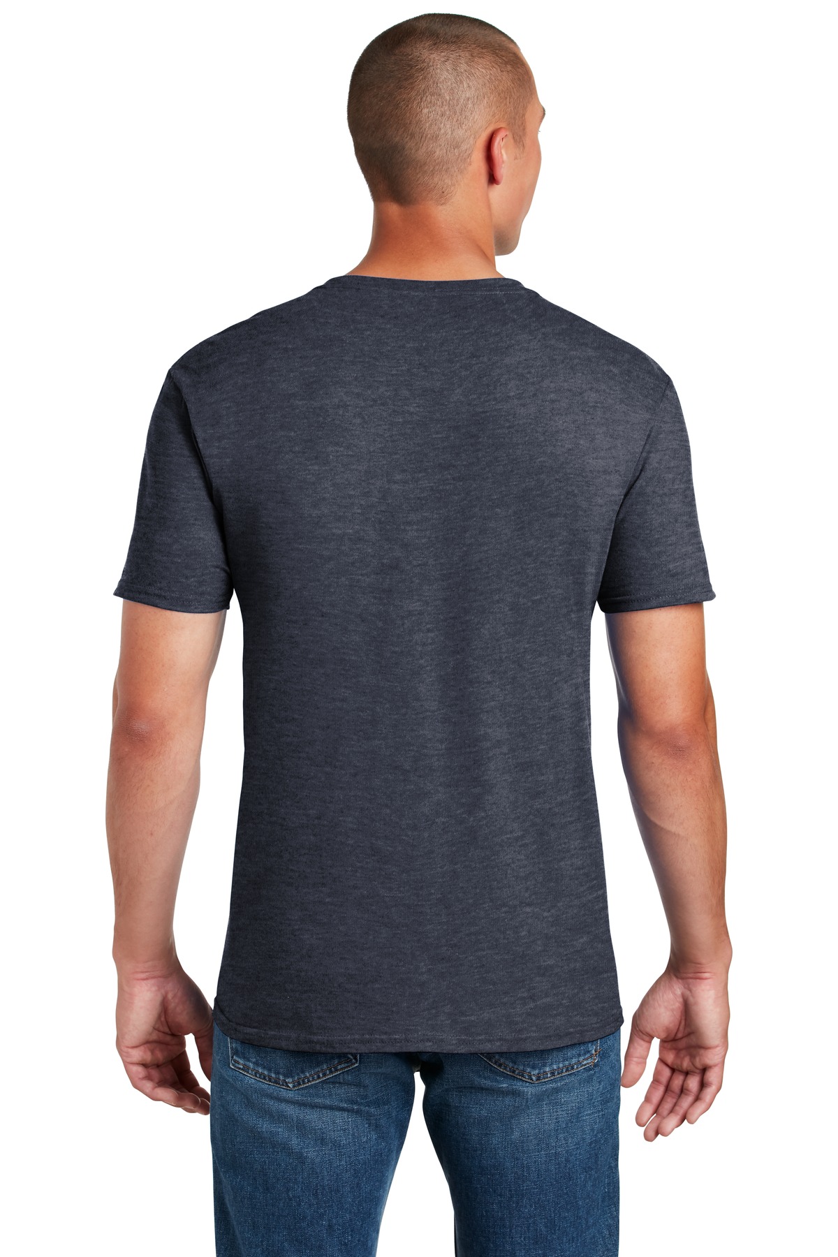 64000 Gildan Softstyle T-Shirt 64000 Gildan Softstyle T-Shirt - Back Image