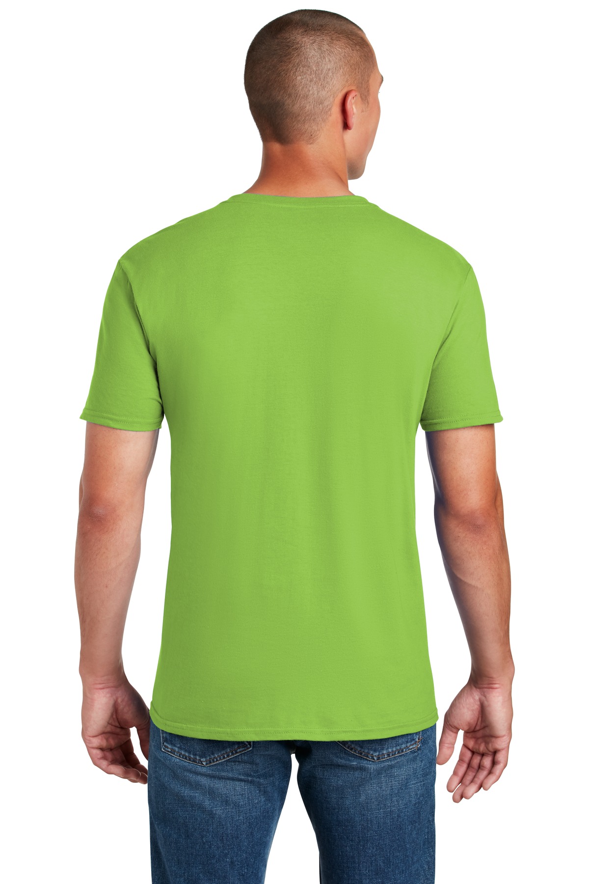 64000 Gildan Softstyle T-Shirt 64000 Gildan Softstyle T-Shirt - Back Image