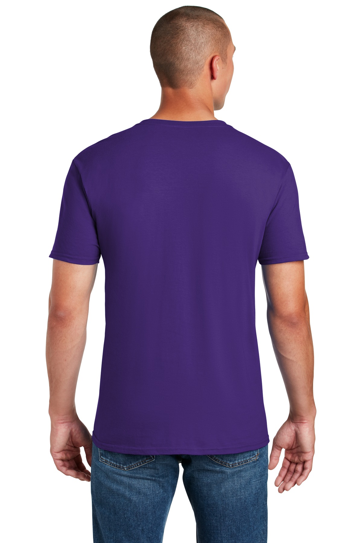 64000 Gildan Softstyle T-Shirt - Back Image