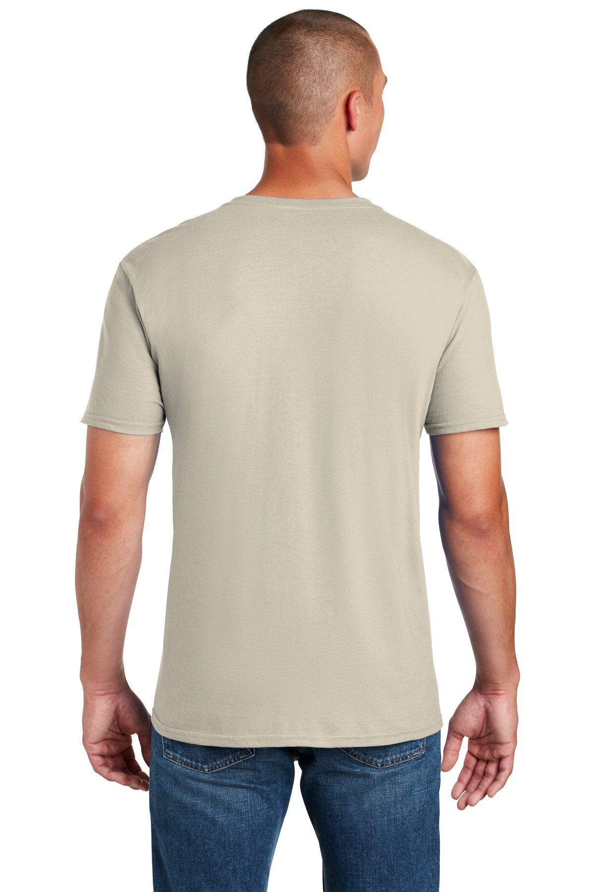 64000 Gildan Softstyle T-Shirt - Back Image