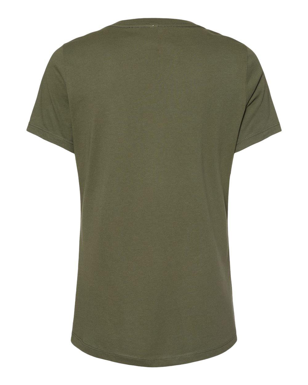 6405 Bella + Canvas Women’s Relaxed Jersey V-Neck Tee 6405 Bella + Canvas Women’s Relaxed Jersey V-Neck Tee - Back Image