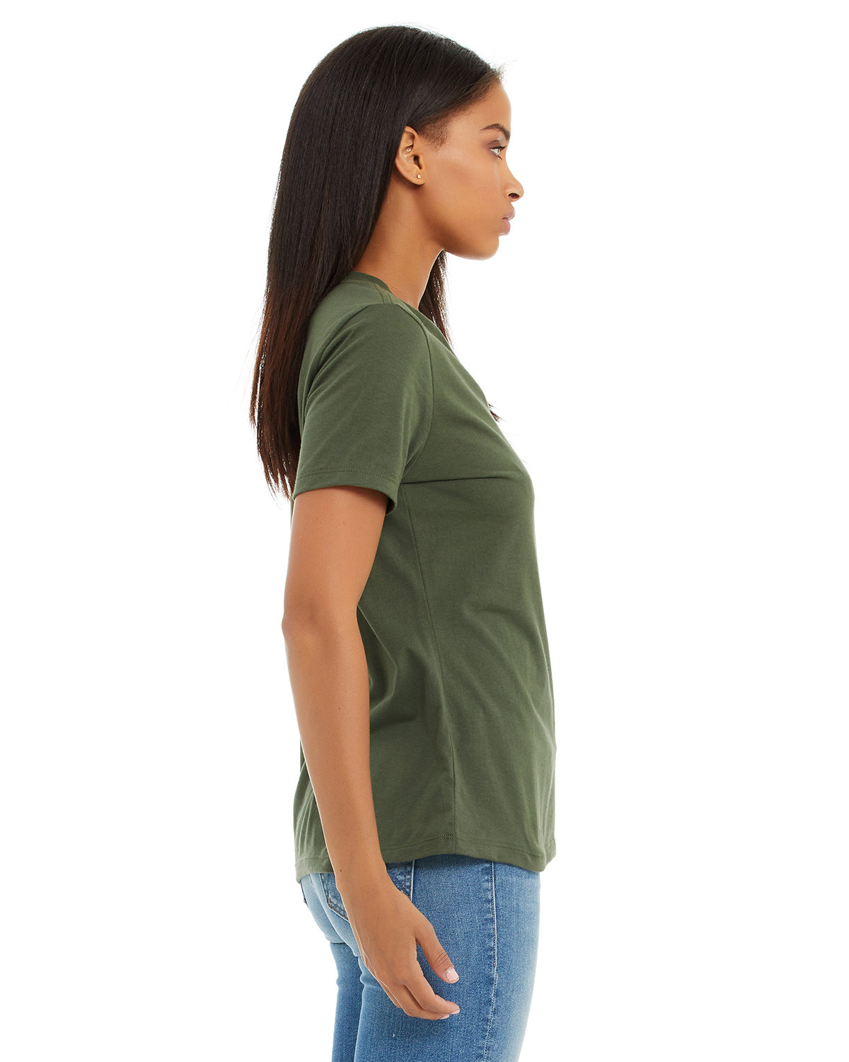 6405 Bella + Canvas Women’s Relaxed Jersey V-Neck Tee 6405 Bella + Canvas Women’s Relaxed Jersey V-Neck Tee - Siide Image