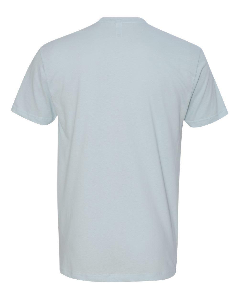 6410 Next Level Unisex CVC Sueded T-Shirt 6410 Next Level Unisex CVC Sueded T-Shirt - Back Image