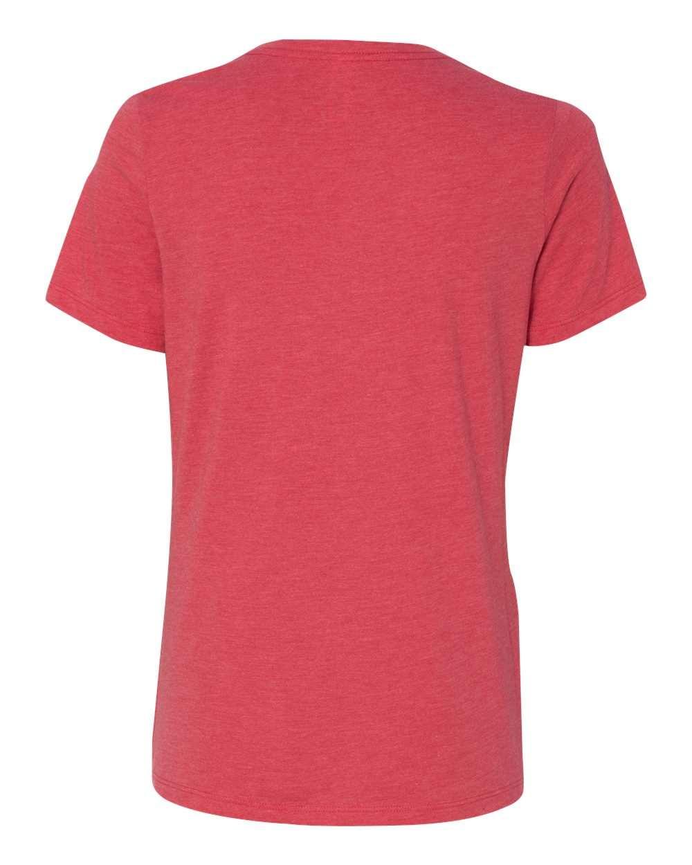 6413 Bella + Canvas Women’s Relaxed Fit Triblend Tee - Back Image