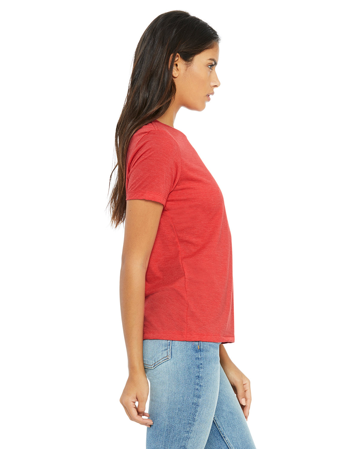 6413 Bella + Canvas Women’s Relaxed Fit Triblend Tee - Siide Image