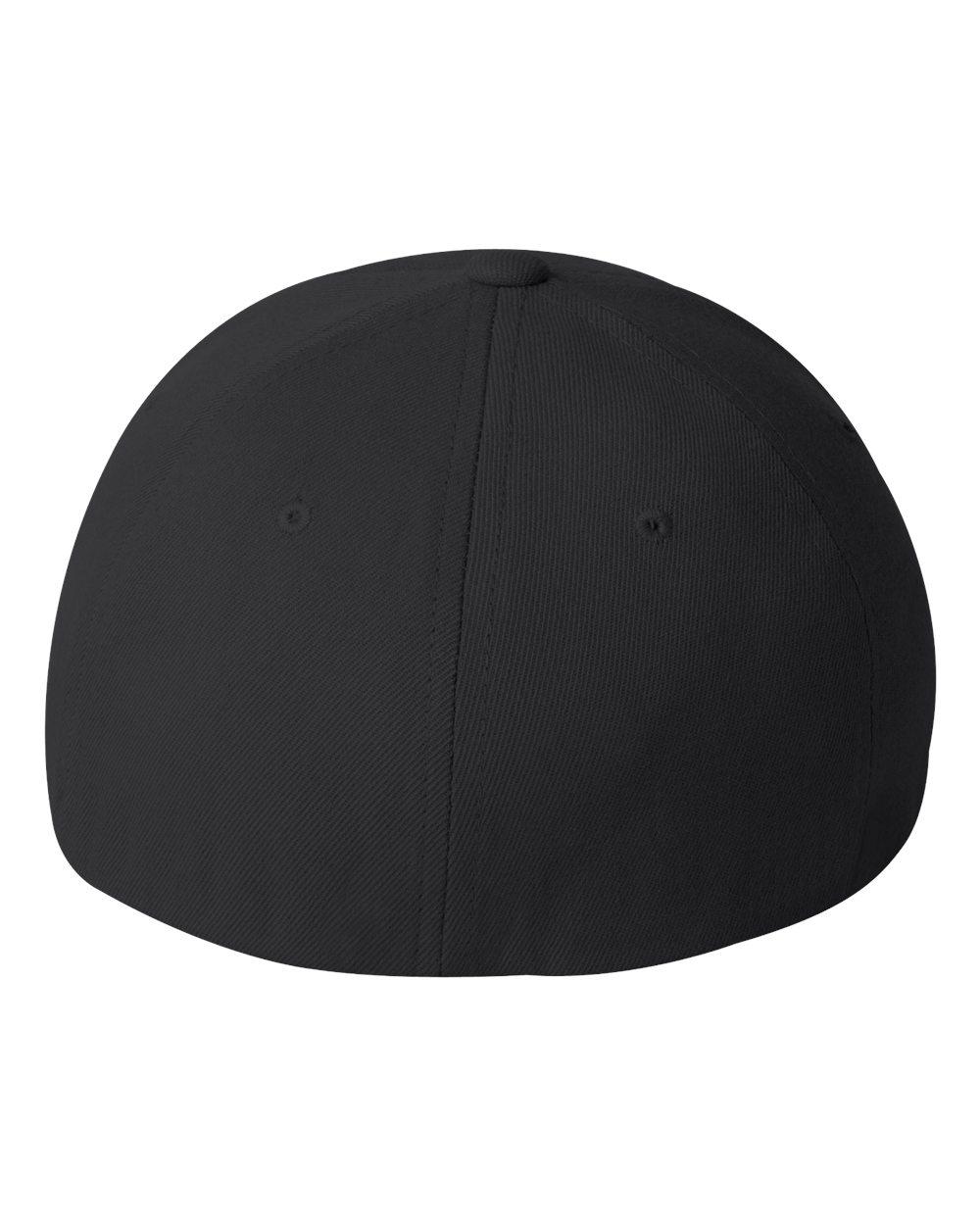 6477 Flexfit Wool Blend Cap 6477 Flexfit Wool Blend Cap - Back Image