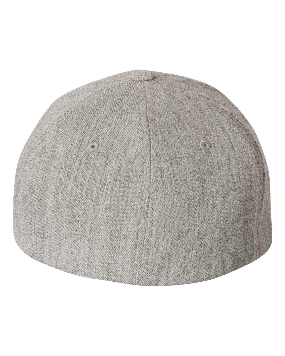 6477 Flexfit Wool Blend Cap 6477 Flexfit Wool Blend Cap - Back Image