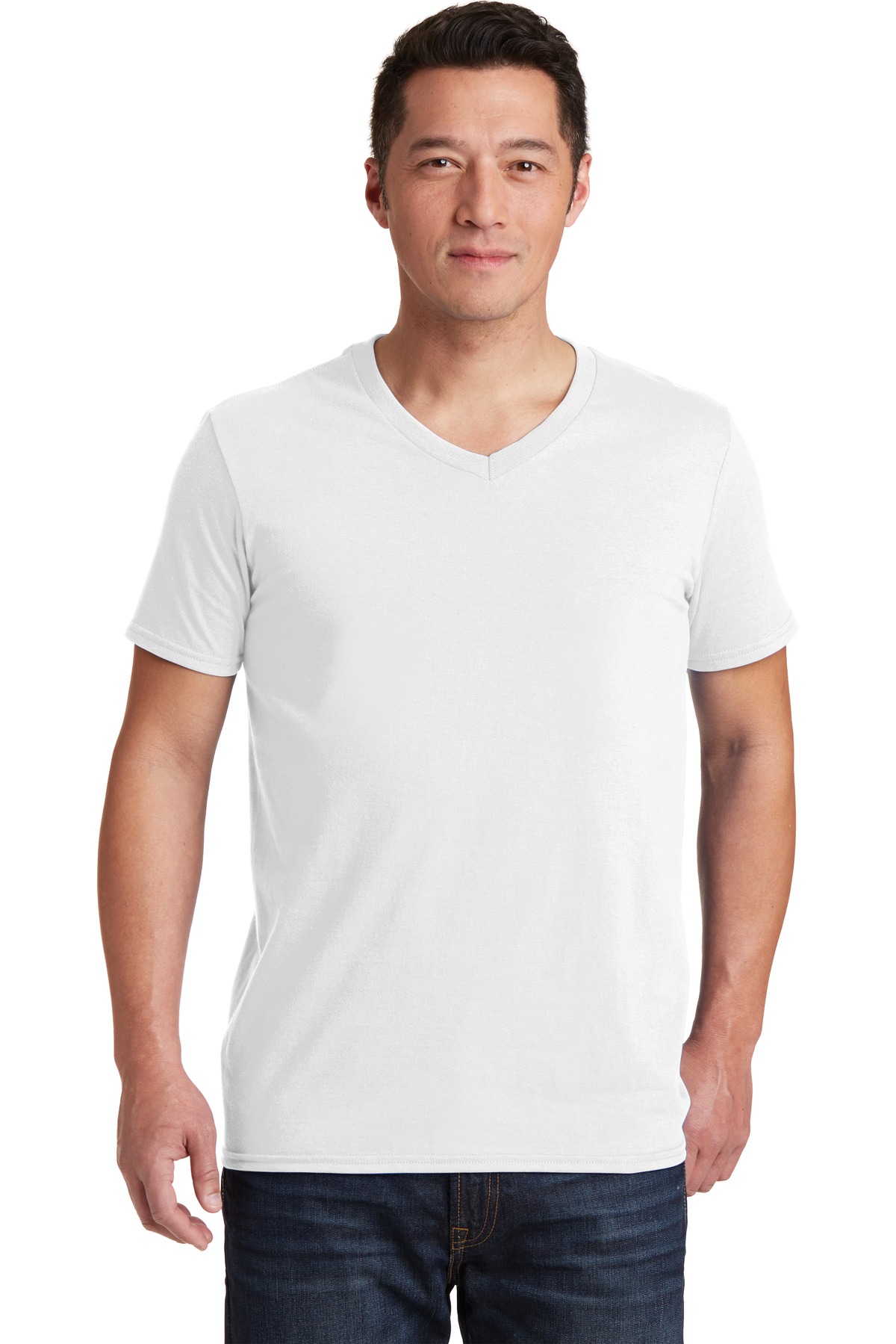 64V00 Gildan Softstyle V-Neck T-Shirt Zoom Image