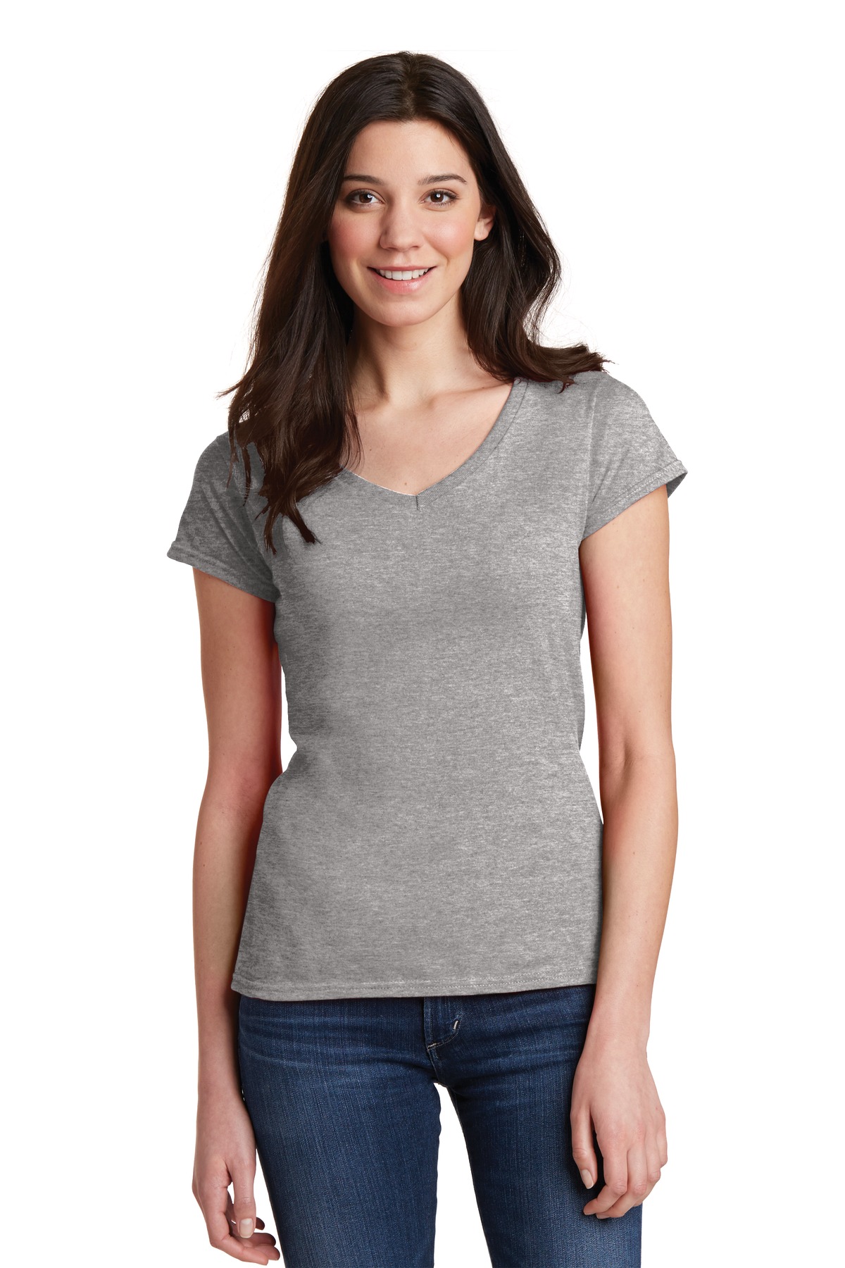 64V00L Gildan Softstyle Women’s V-Neck T-Shirt 64V00L Gildan Softstyle Women’s V-Neck T-Shirt