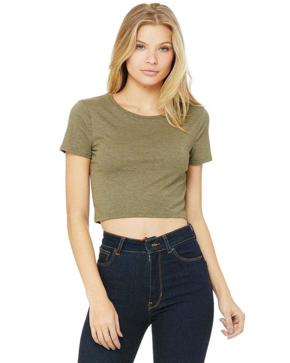 6681 Bella + Canvas Women’s Crop Tee 6681 Bella + Canvas Women’s Crop Tee