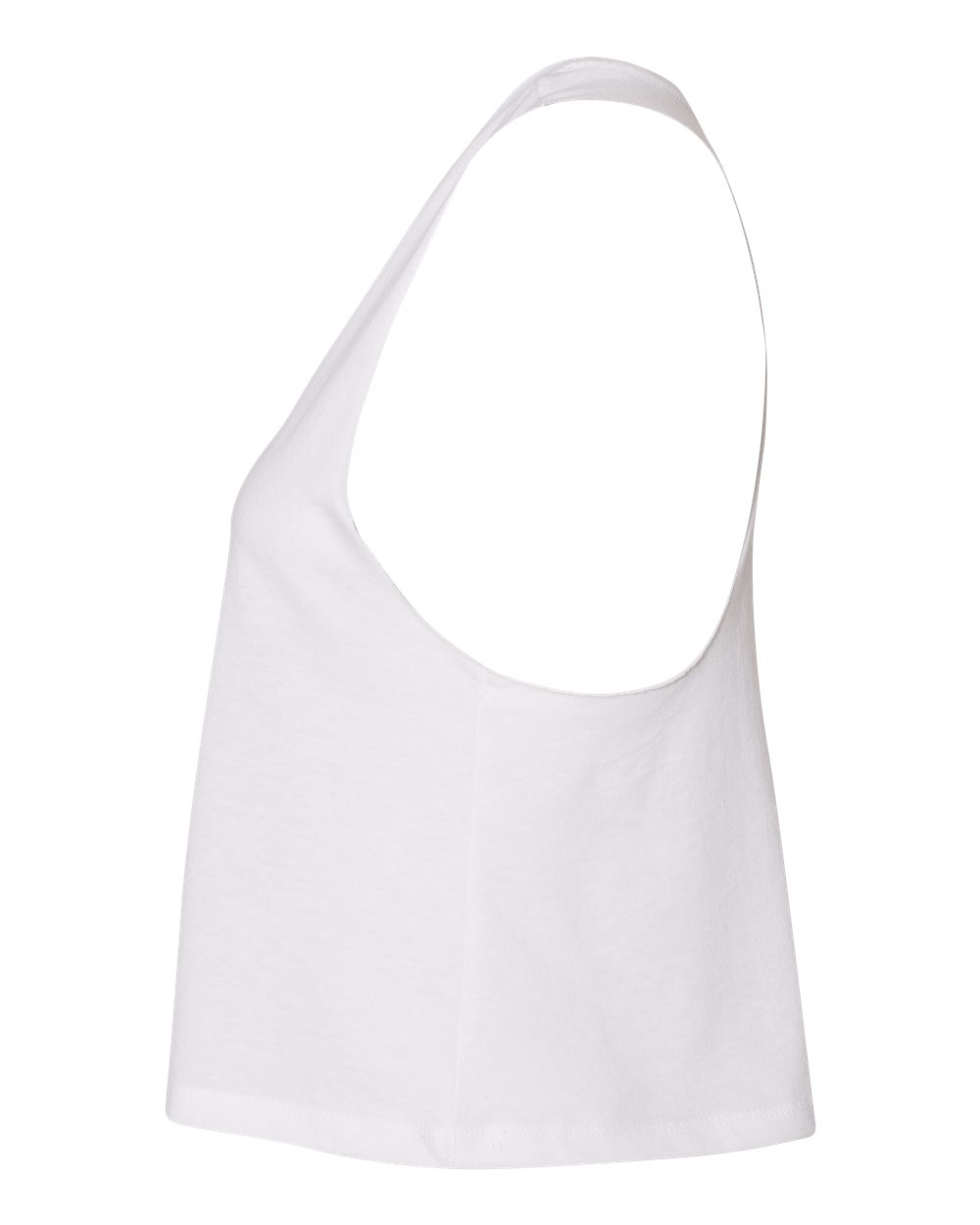 6682 Bella + Canvas Womens Racerback Cropped Tank - Siide Image