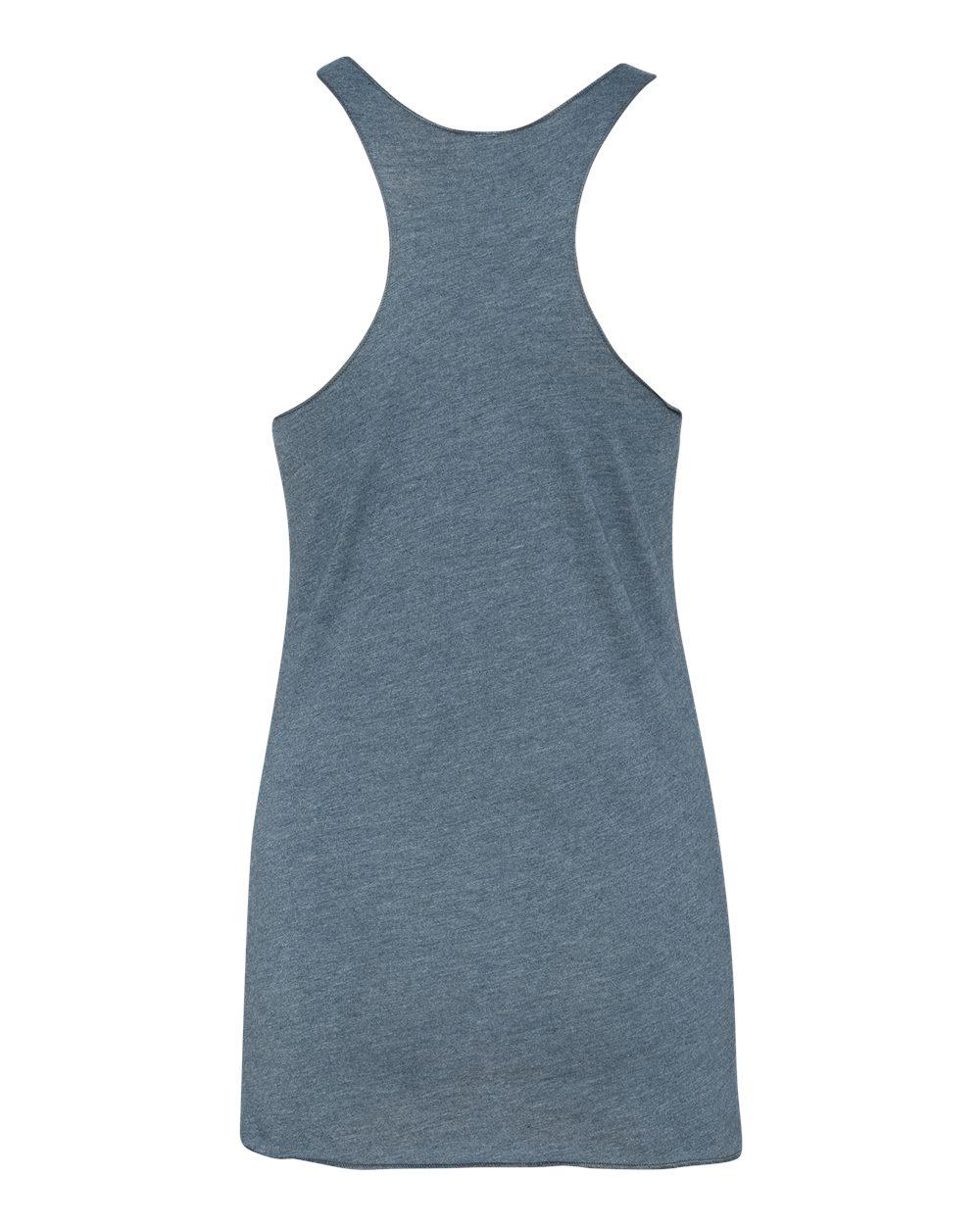 6733 Next Level Women’s Triblend Racerback Tank - Back Image