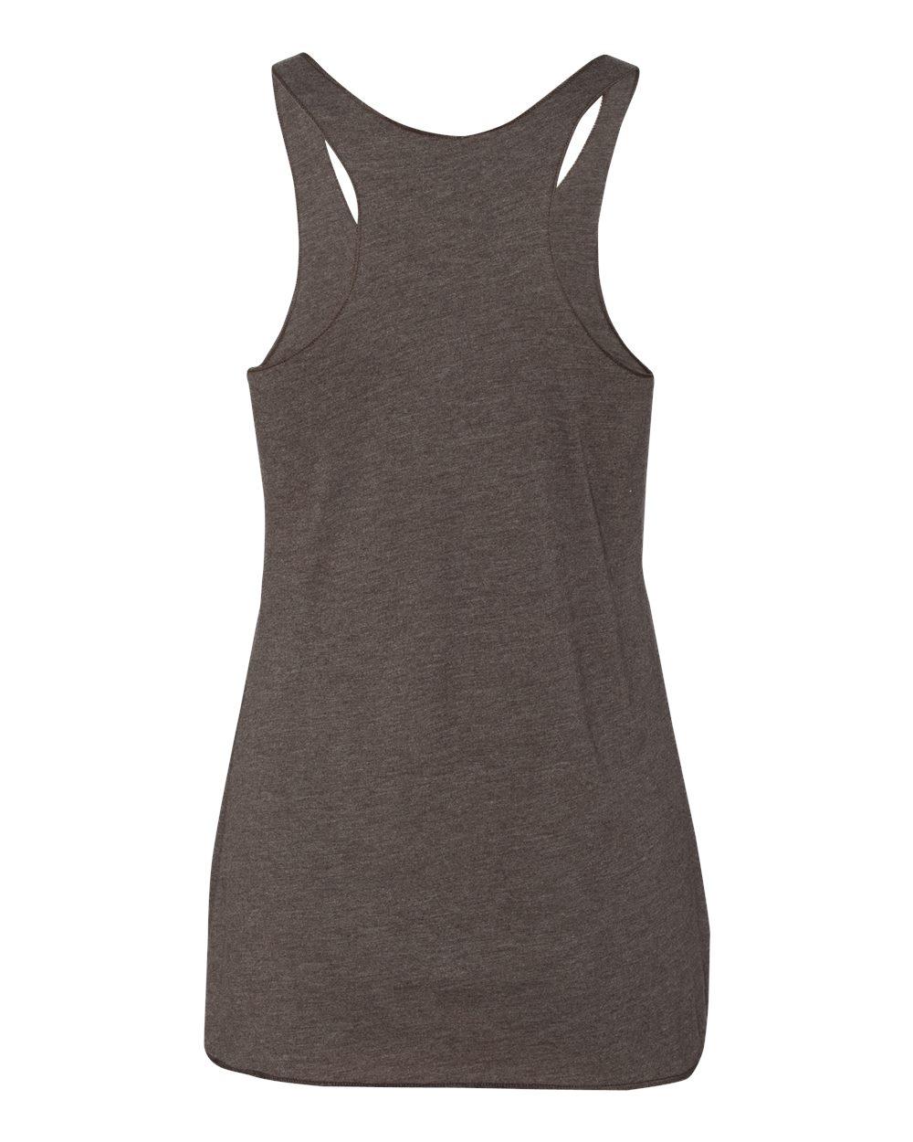 6733 Next Level Women’s Triblend Racerback Tank - Back Image