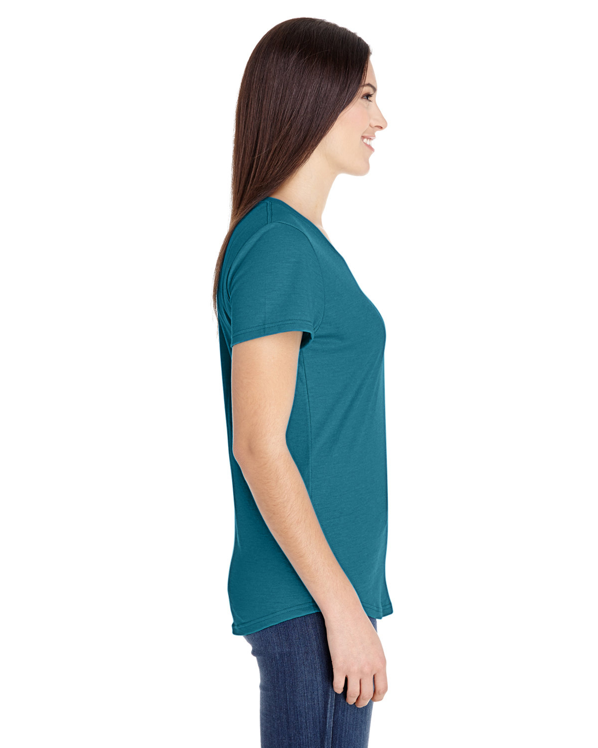 6750L Anvil Women’s Triblend T-Shirt - Siide Image