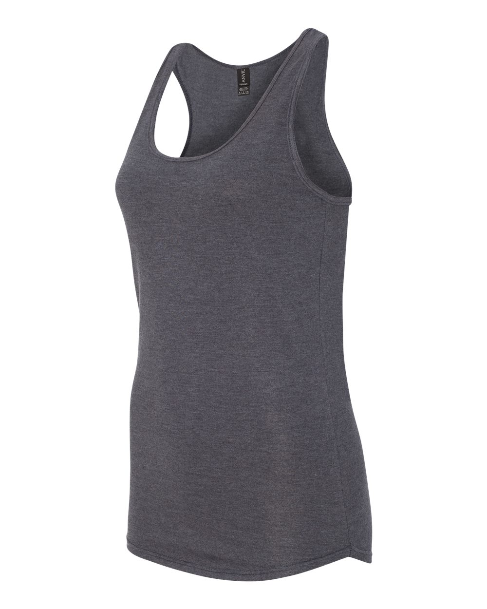 6751L Anvil Women’s Triblend Racerback Tank Top - Siide Image