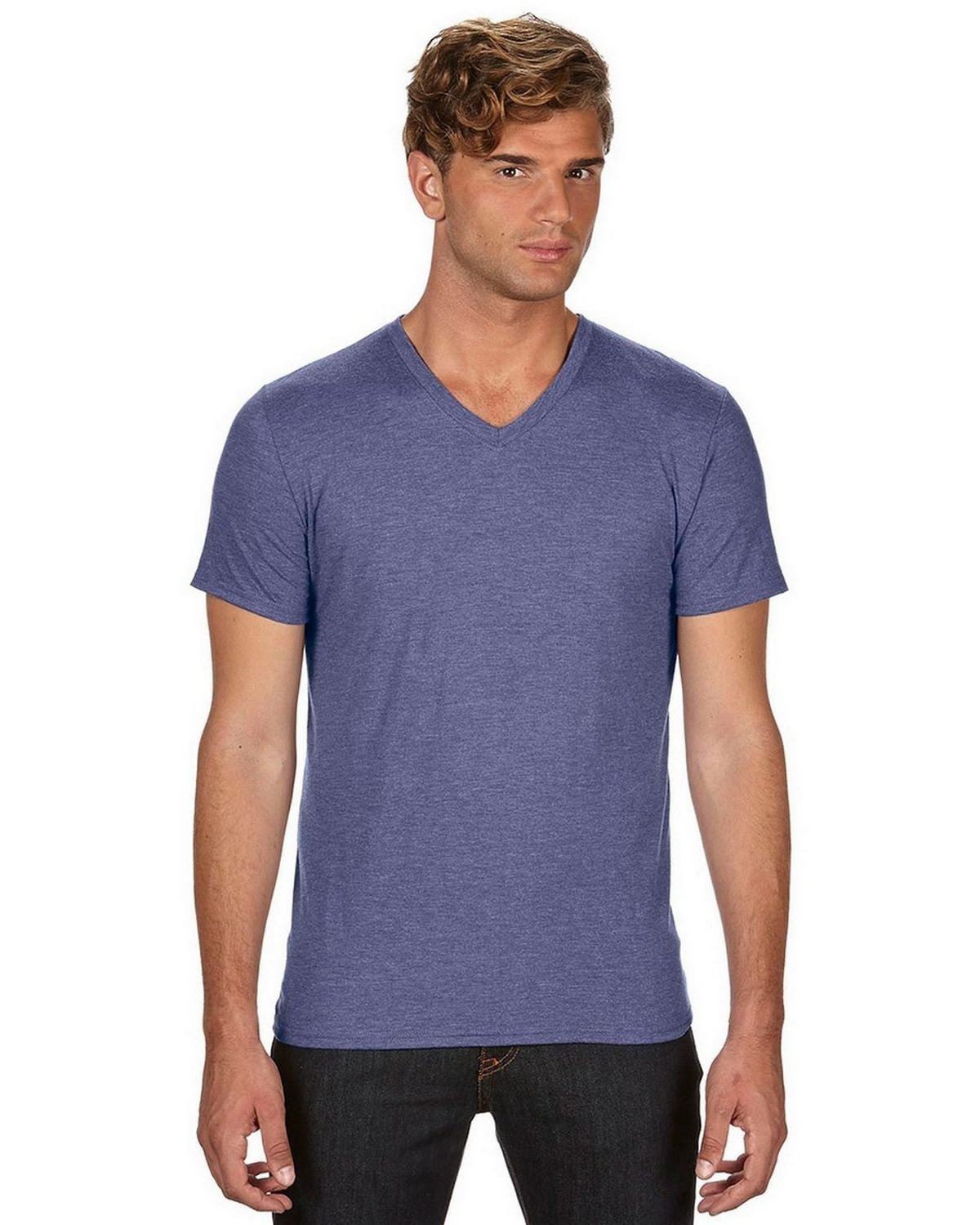 6752 Anvil Triblend V-Neck T-Shirt 6752 Anvil Triblend V-Neck T-Shirt