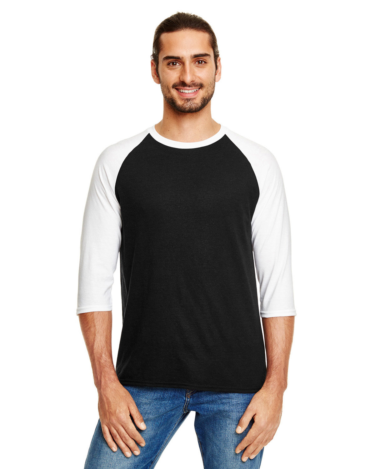 6755 Anvil Triblend Raglan Three-Quarter Sleeve T-Shirt 6755 Anvil Triblend Raglan Three-Quarter Sleeve T-Shirt