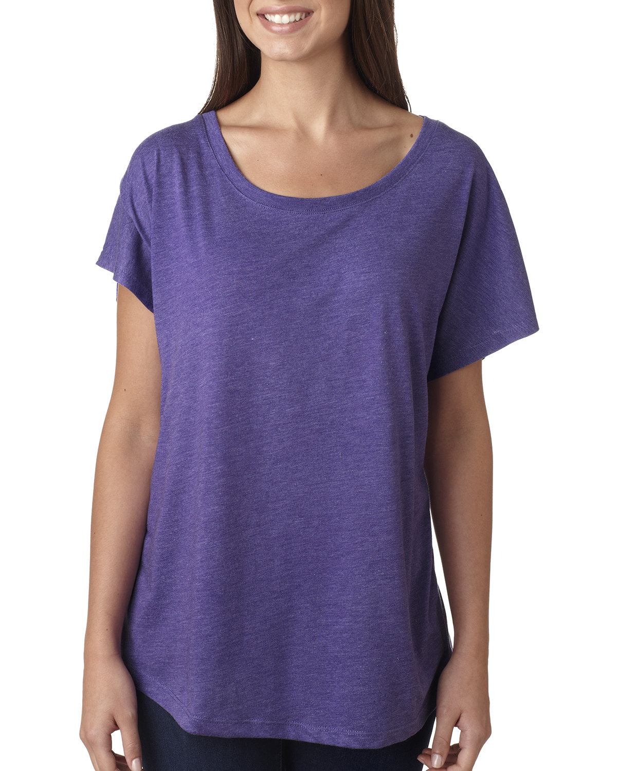 Next Level Embroidery 6760 Women’s Triblend Short Sleeve Dolman