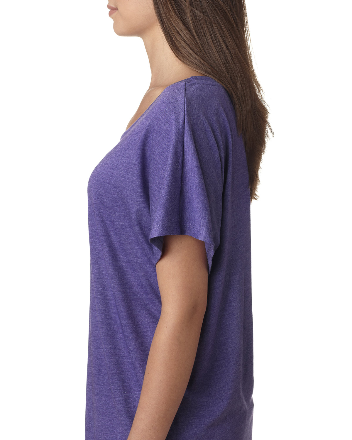 Next Level Embroidery 6760 Women’s Triblend Short Sleeve Dolman - Siide Image