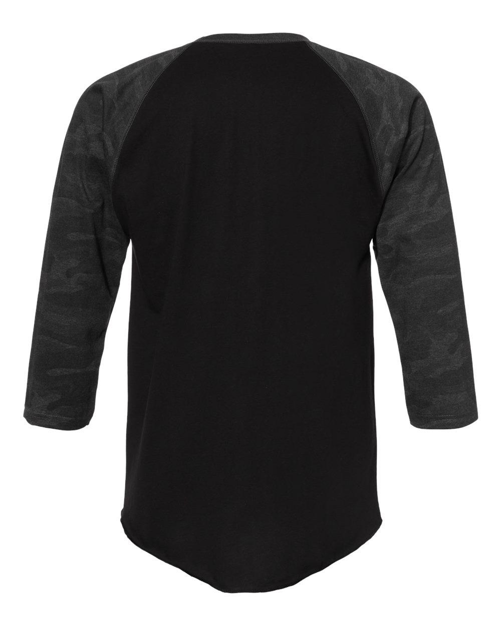6930 LAT Mens Baseball T-Shirt - Back Image