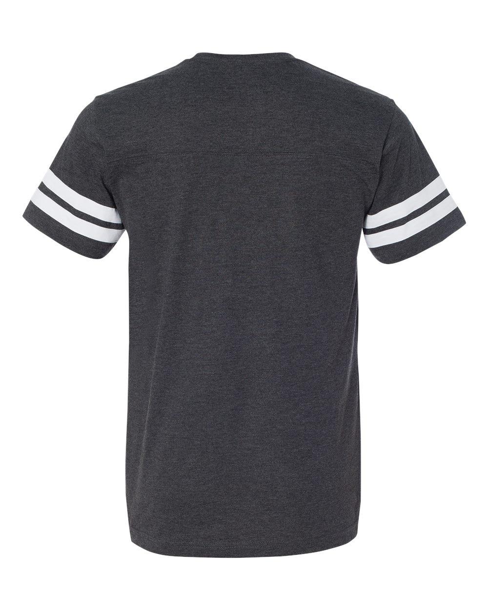 6937 LAT Mens Football T-Shirt - Back Image