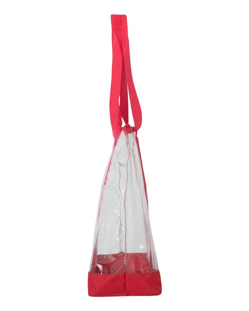 7009 Liberty Bags Large Clear Tote - Siide Image