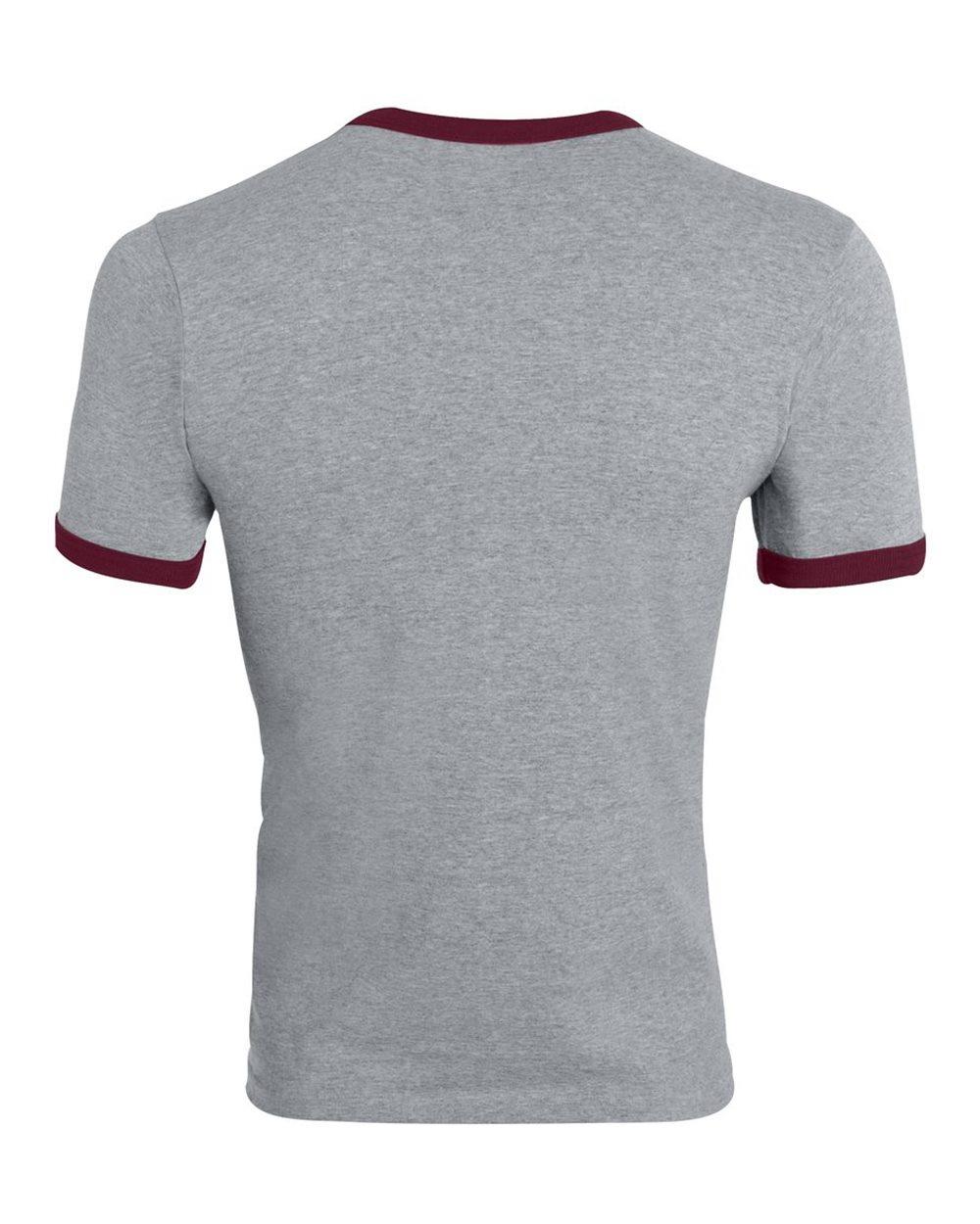 710 Augusta Drop Ship Adult Ringer T-Shirt 710 Augusta Drop Ship Adult Ringer T-Shirt - Back Image
