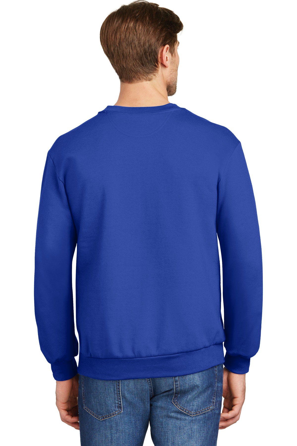 71000 Anvil Crewneck Sweatshirt - Back Image