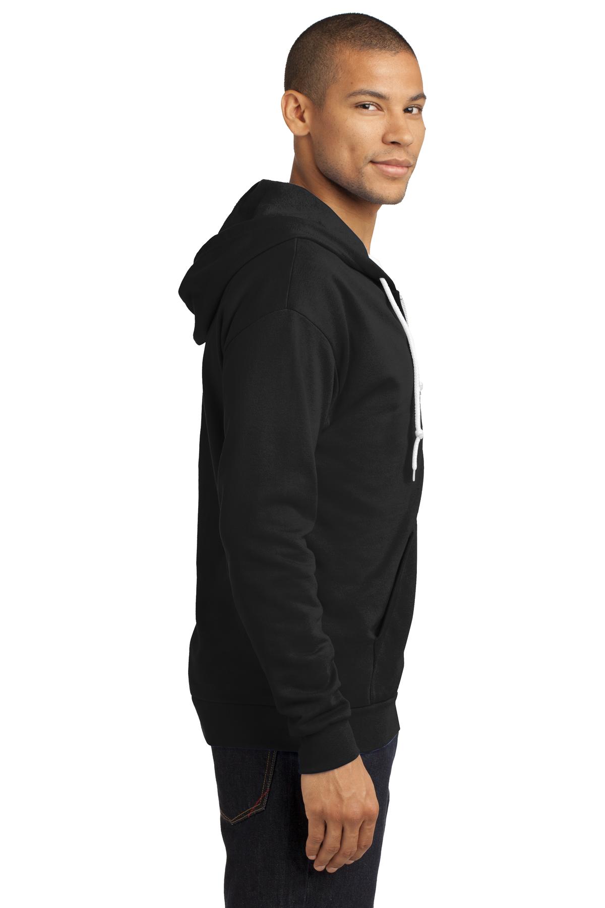 71600 Anvil Full-Zip Hooded Sweatshirt - Siide Image