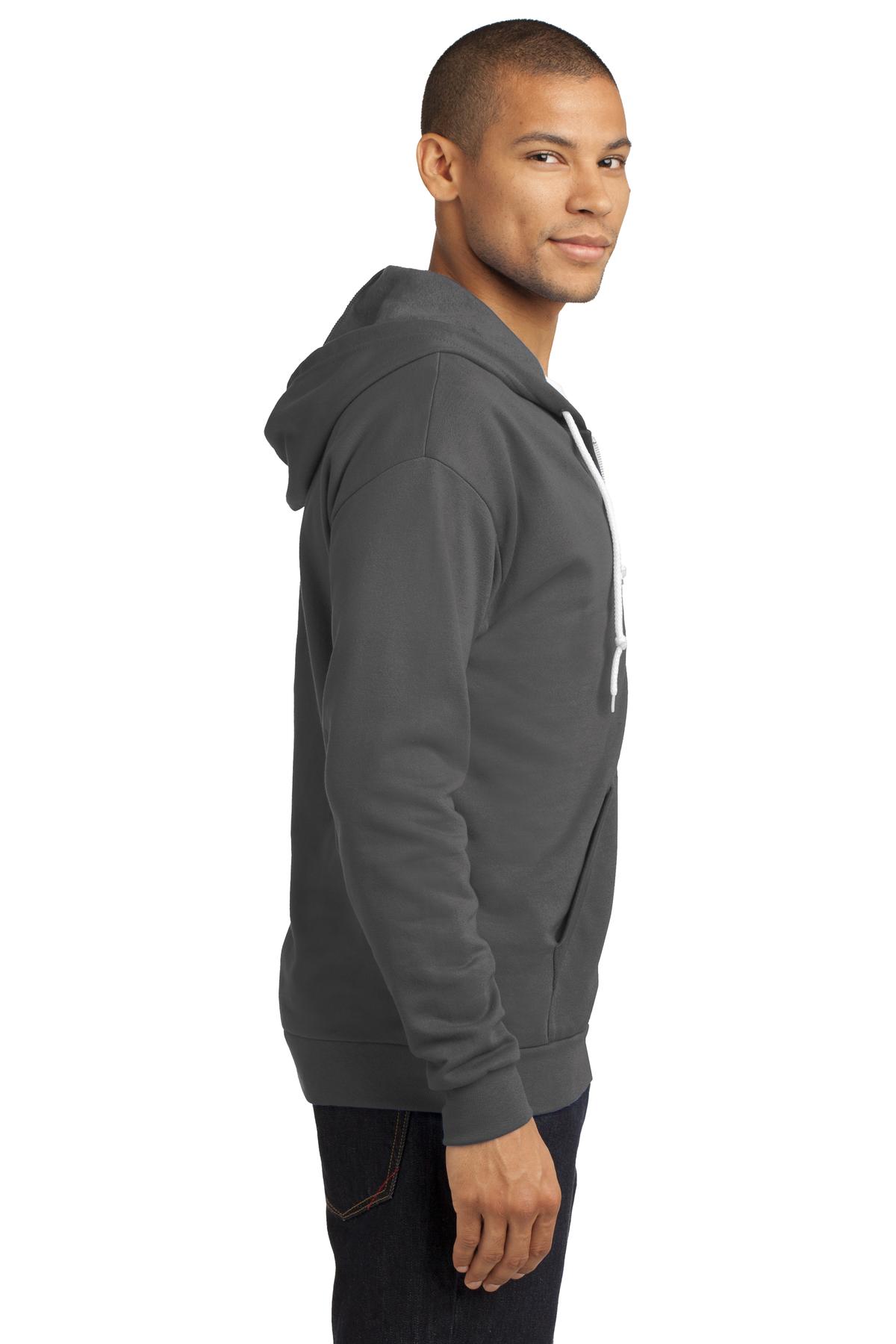 71600 Anvil Full-Zip Hooded Sweatshirt - Siide Image