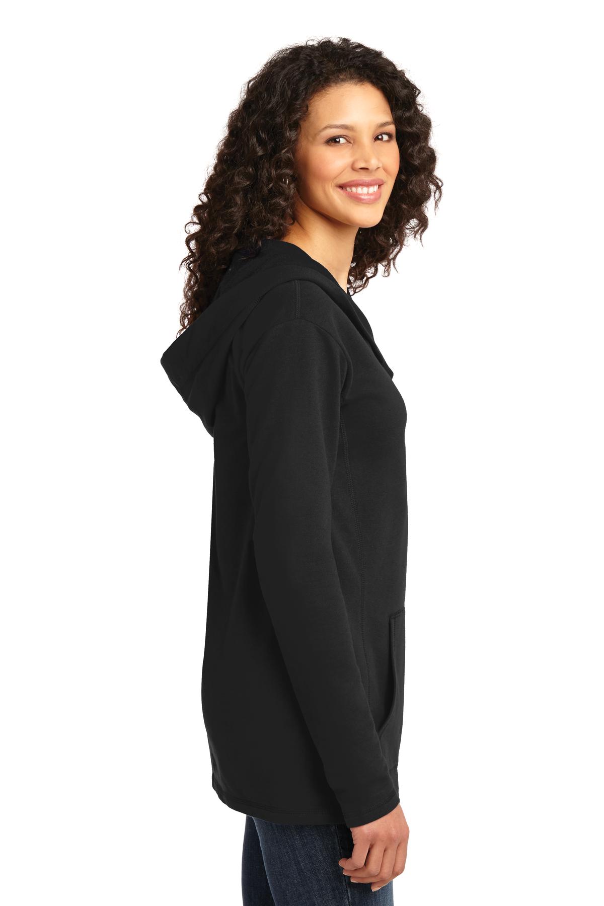72500L Anvil Womens Hooded French Terry Pullover - Siide Image