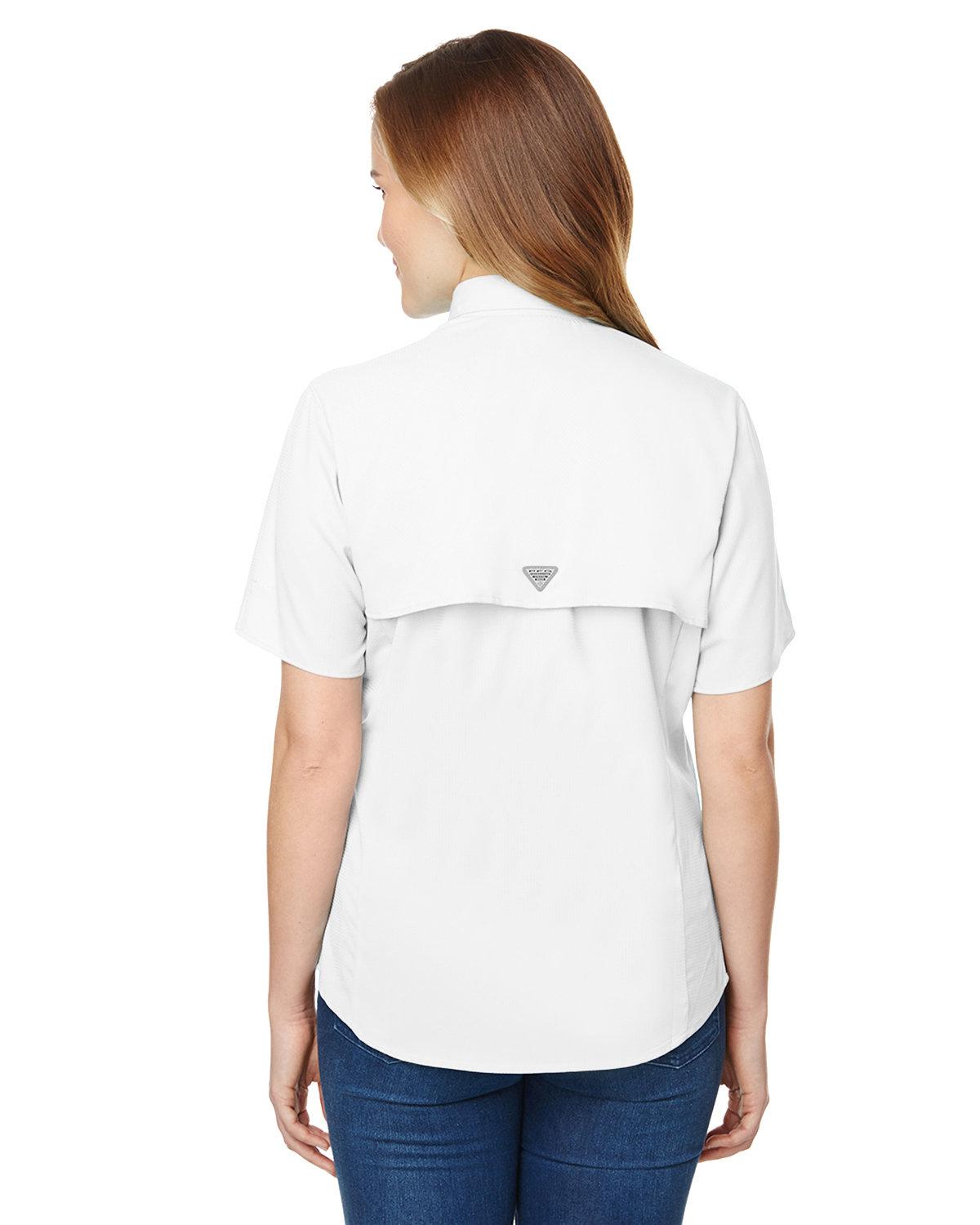 7277 Columbia Ladies Tamiami II Short-Sleeve Shirt - Back Image
