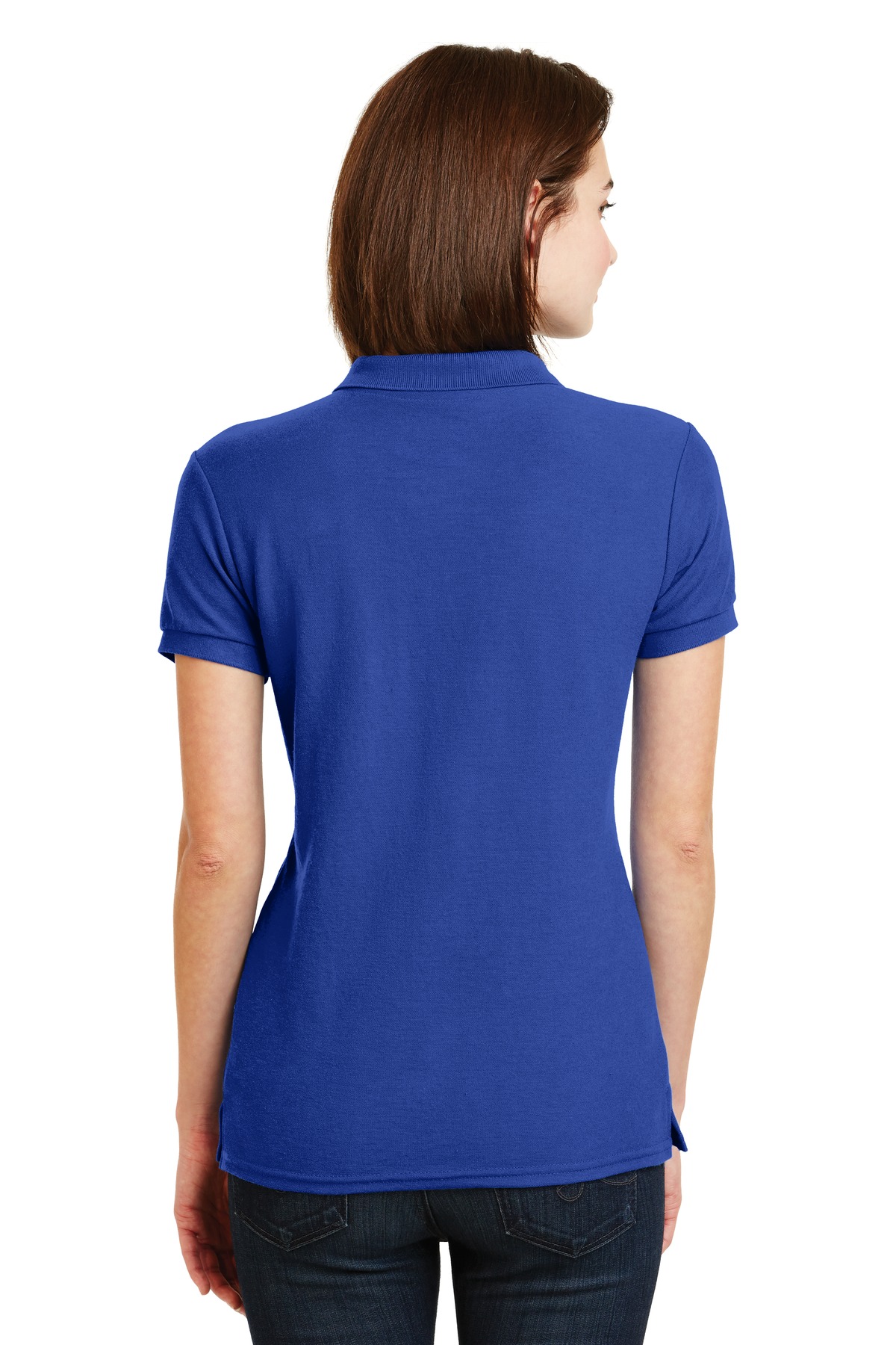 Gildan Embroidery 72800L DryBlend Women’s Double Piqué Sport Shirt - Back Image