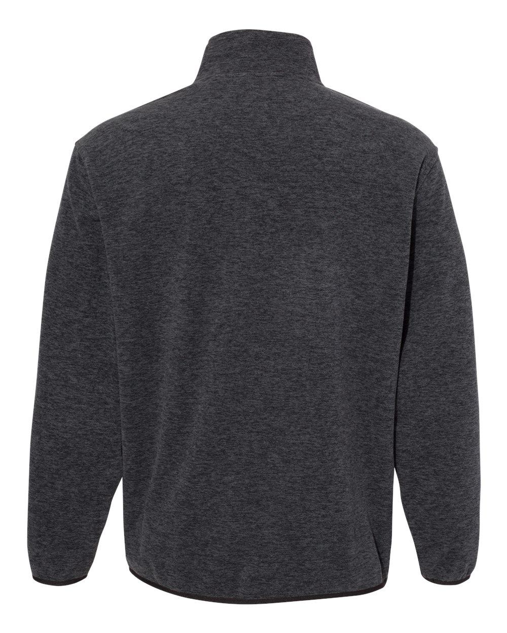 7352 Dri Duck Mens Denali Fleece Pullover Jacket - Back Image