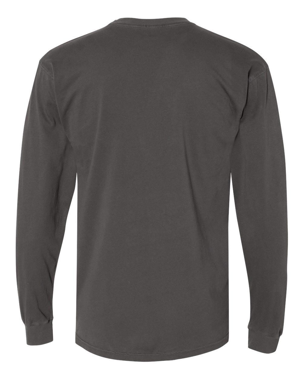 7401 Next Level Inspired Dye Long Sleeve Crew - Back Image