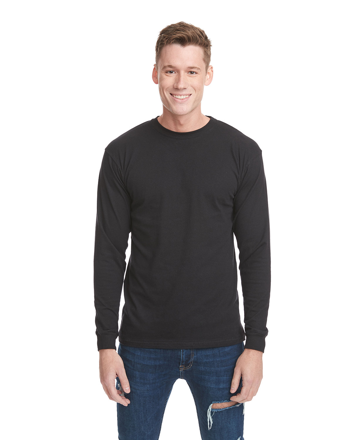 7401 Next Level Inspired Dye Long Sleeve Crew
