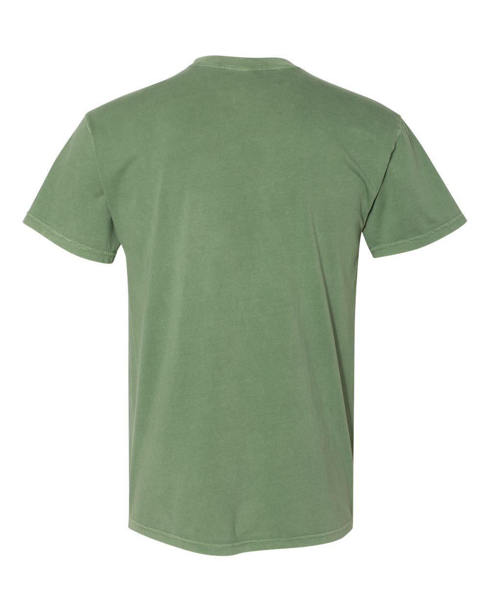 7415 Next Level Inspired Dye Short Sleeve Pocket Crew - Back Image