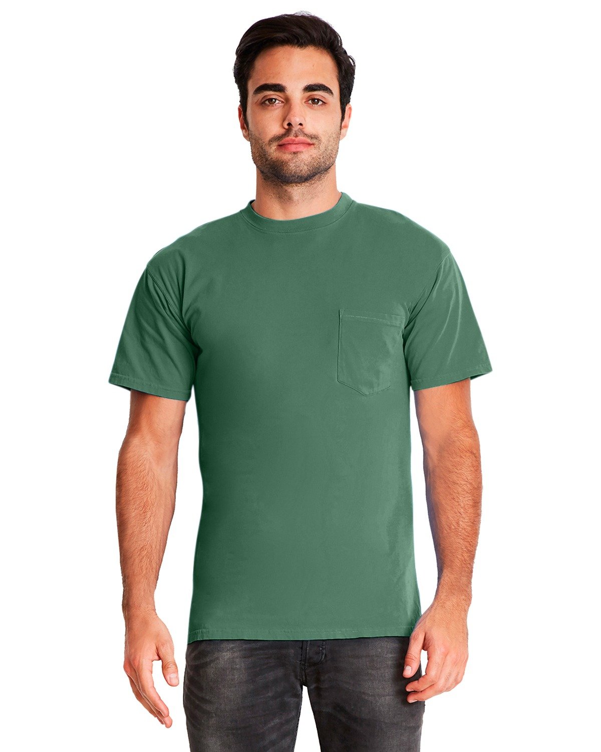 7415 Next Level Inspired Dye Short Sleeve Pocket Crew