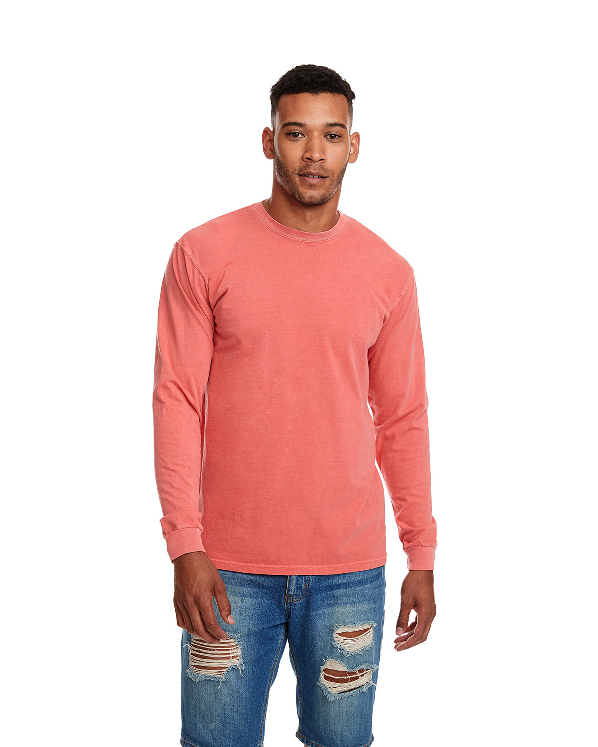 7451 Next Level Inspired Dye Long Sleeve Pocket Crew 7451 Next Level Inspired Dye Long Sleeve Pocket Crew