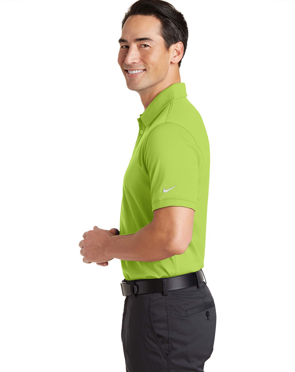 746099 Nike Dri-FIT Solid Icon Pique Modern Fit Polo. 746099 Nike Dri-FIT Solid Icon Pique Modern Fit Polo. - Siide Image