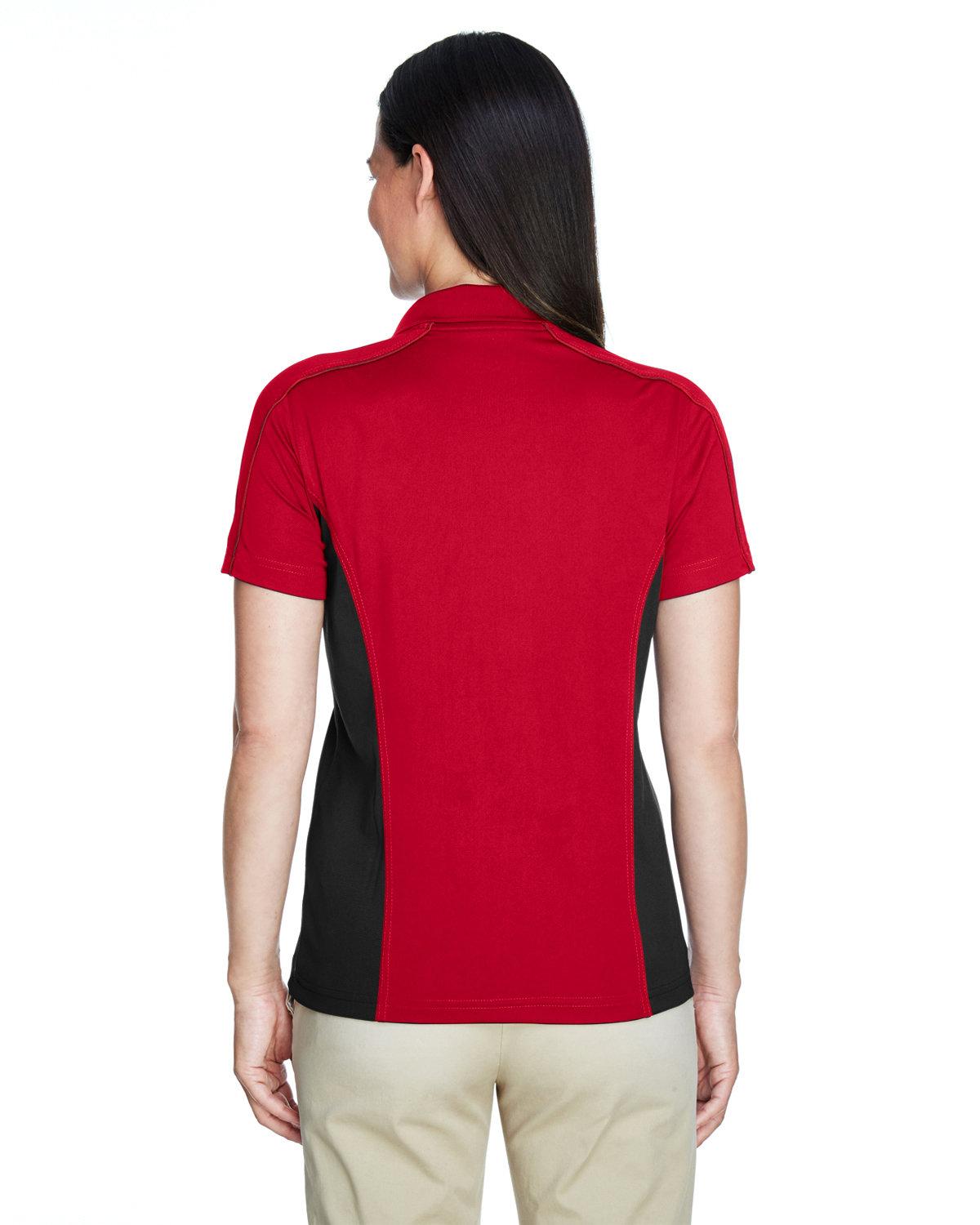 75113 Extreme Ladies Eperformance Fuse Snag Protection Plus Colorblock Polo 75113 Extreme Ladies Eperformance Fuse Snag Protection Plus Colorblock Polo - Back Image